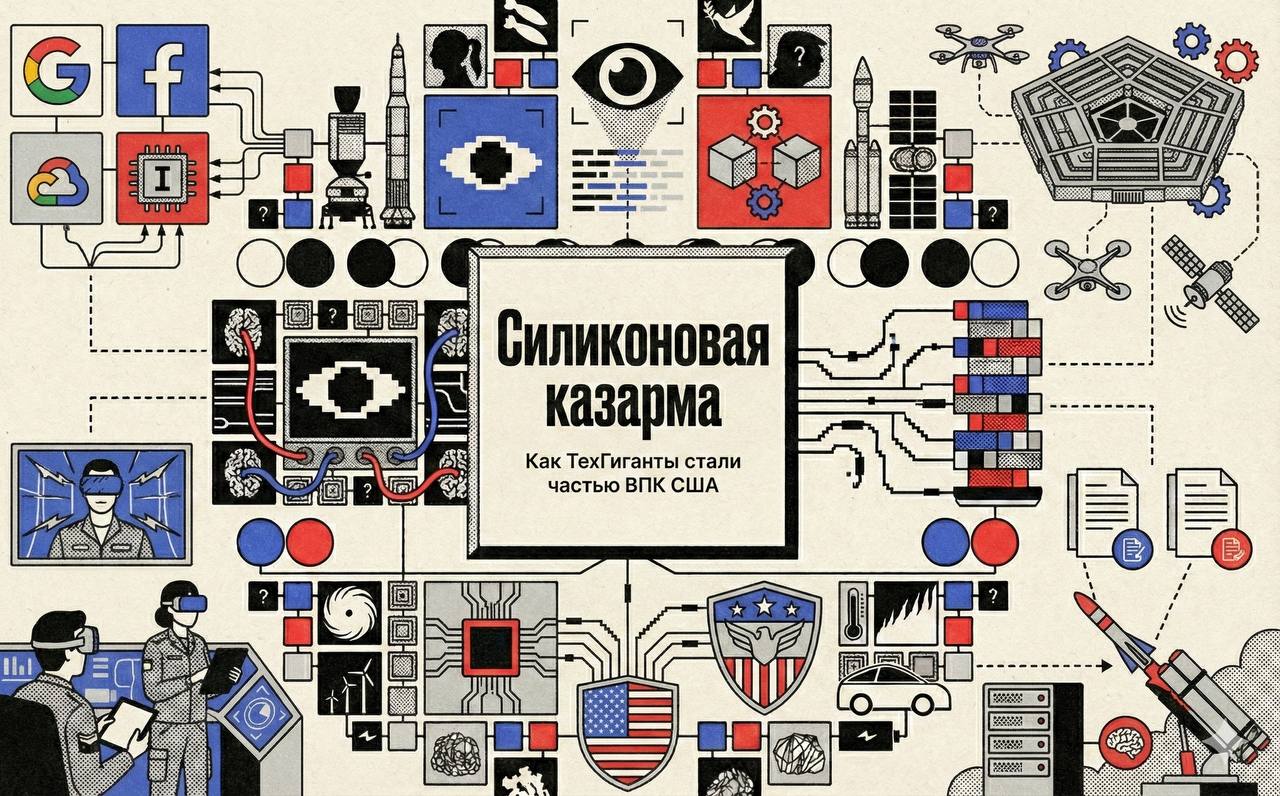 Силиконовая казарма: Как ТехГиганты стали частью ВПК США