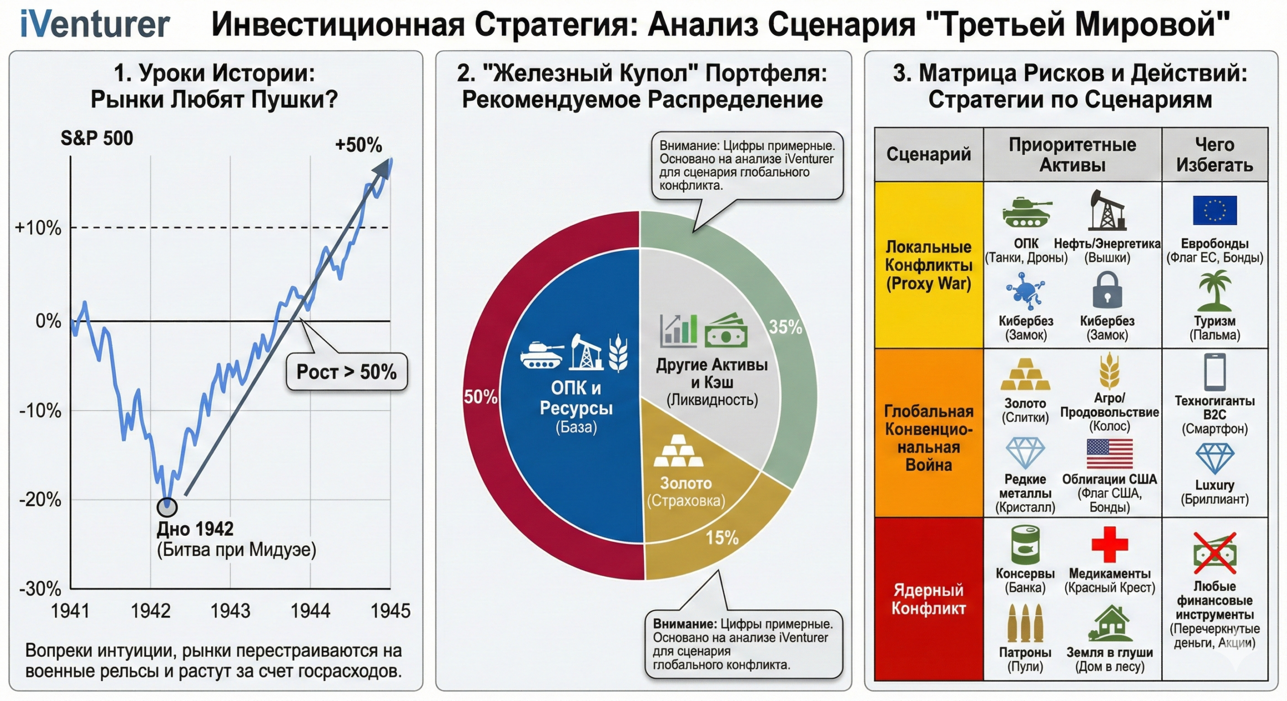 Инвестиционная стратегия сценария «Третьей мировой»