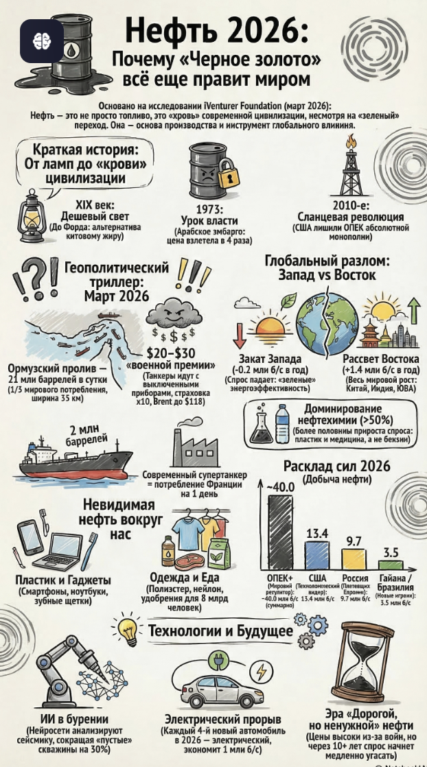Почему нефть все еще правит миром?