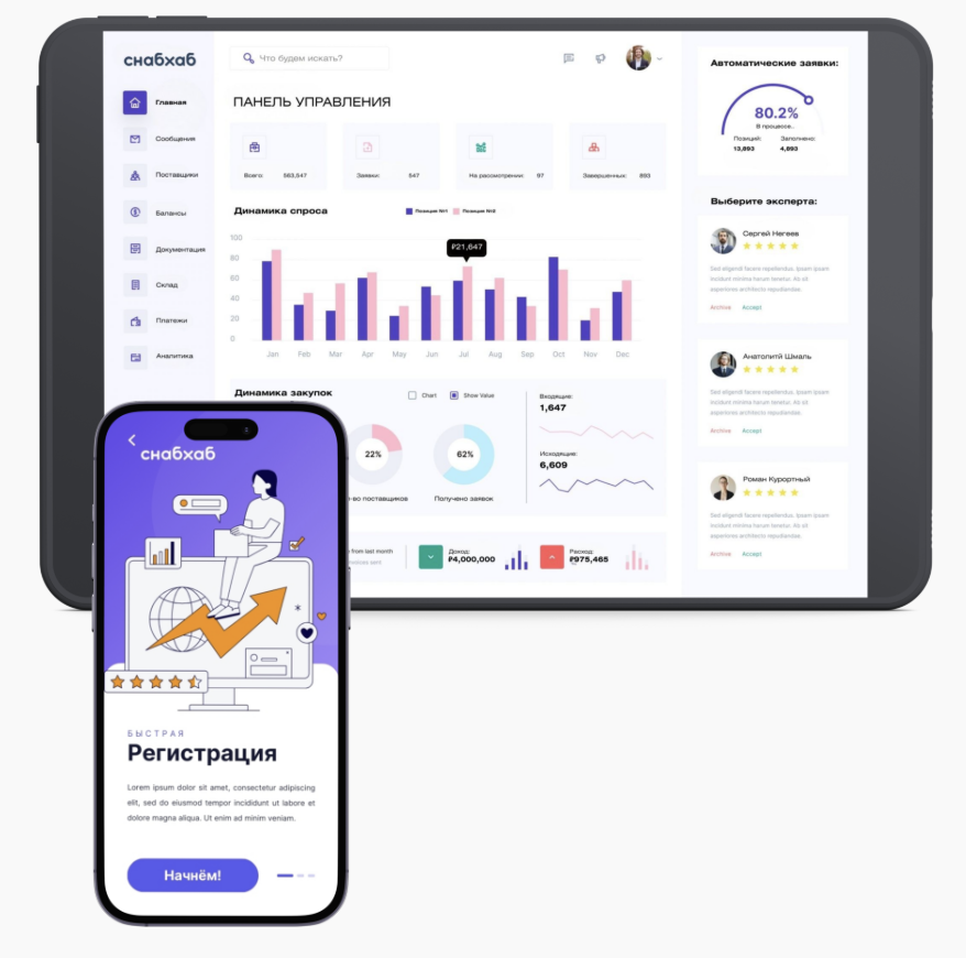 СНАБХАБ закупки и тендеры