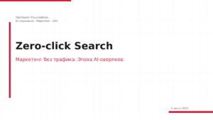 Zero-click search и AI-оверлеи — обложка