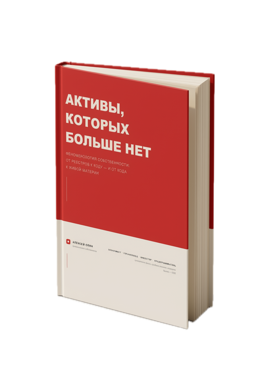 Книга Алексея Олина «Активы, которых больше нет»